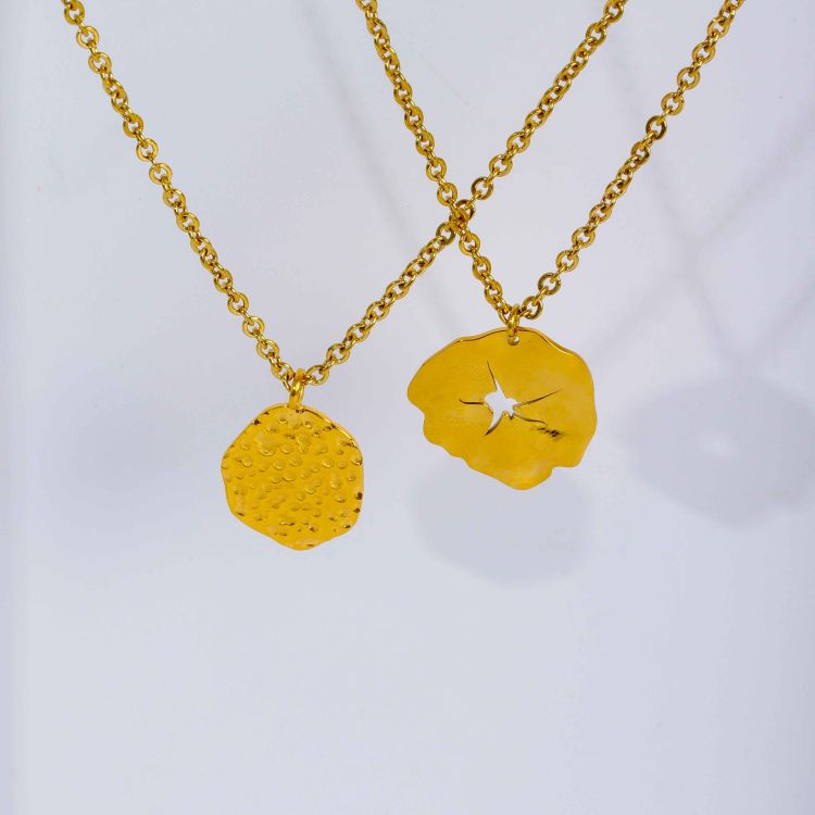 不銹鋼鍍18K金項(xiàng)鏈?zhǔn)罪棿S